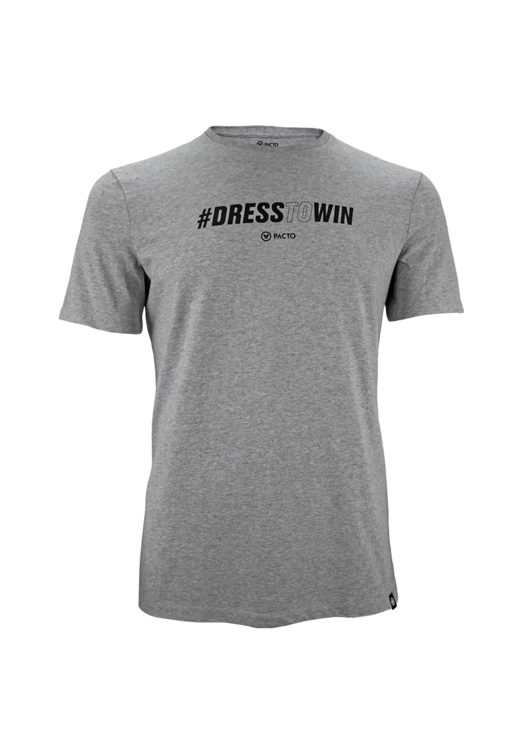 T-shirt Dress to win - Cinza