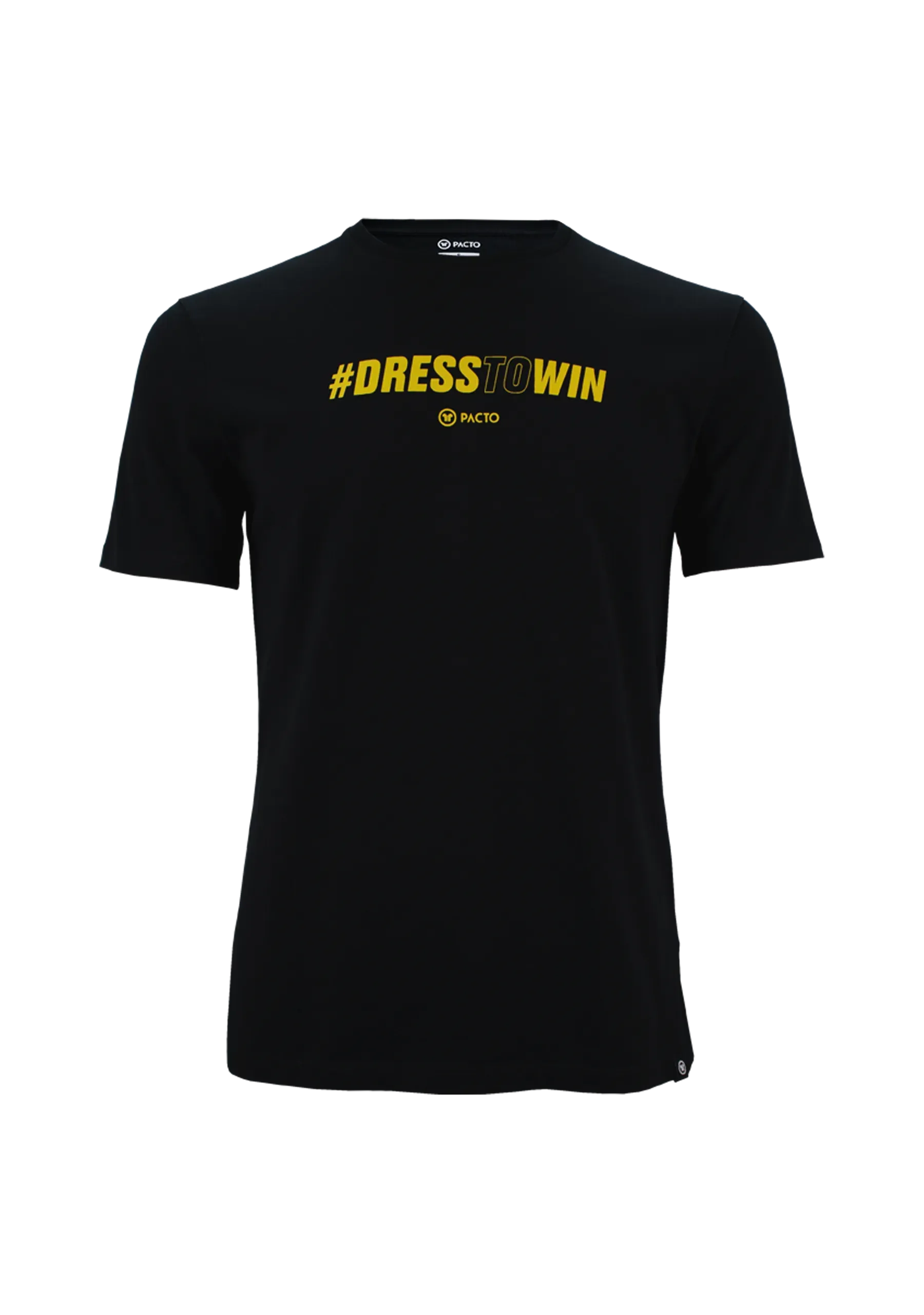 T-shirt Dress to win - Preto